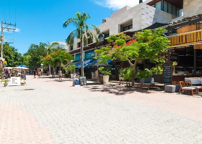 Apartment Private Terrace 3 Blocks To Mamitas & 5Th Ave, Gated With Pool